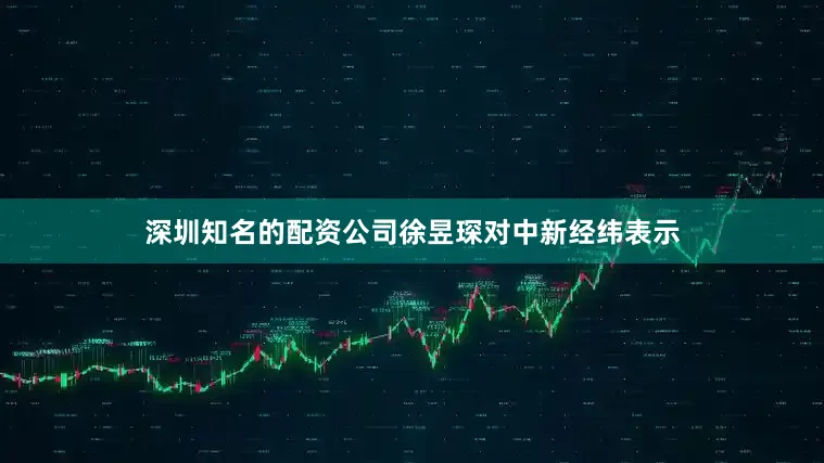 深圳知名的配资公司徐昱琛对中新经纬表示