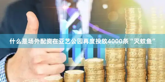 什么是场外配资在亚艺公园再度投放4000条“灭蚊鱼”